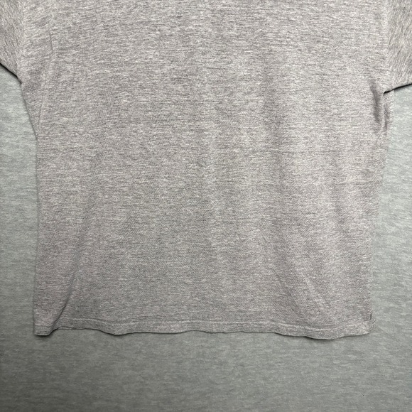 Polo Ralph LaurenJeans Co. TShirt Ringer Crew Neck USA Flag Logo Gray Tee Men L - Picture 10 of 10